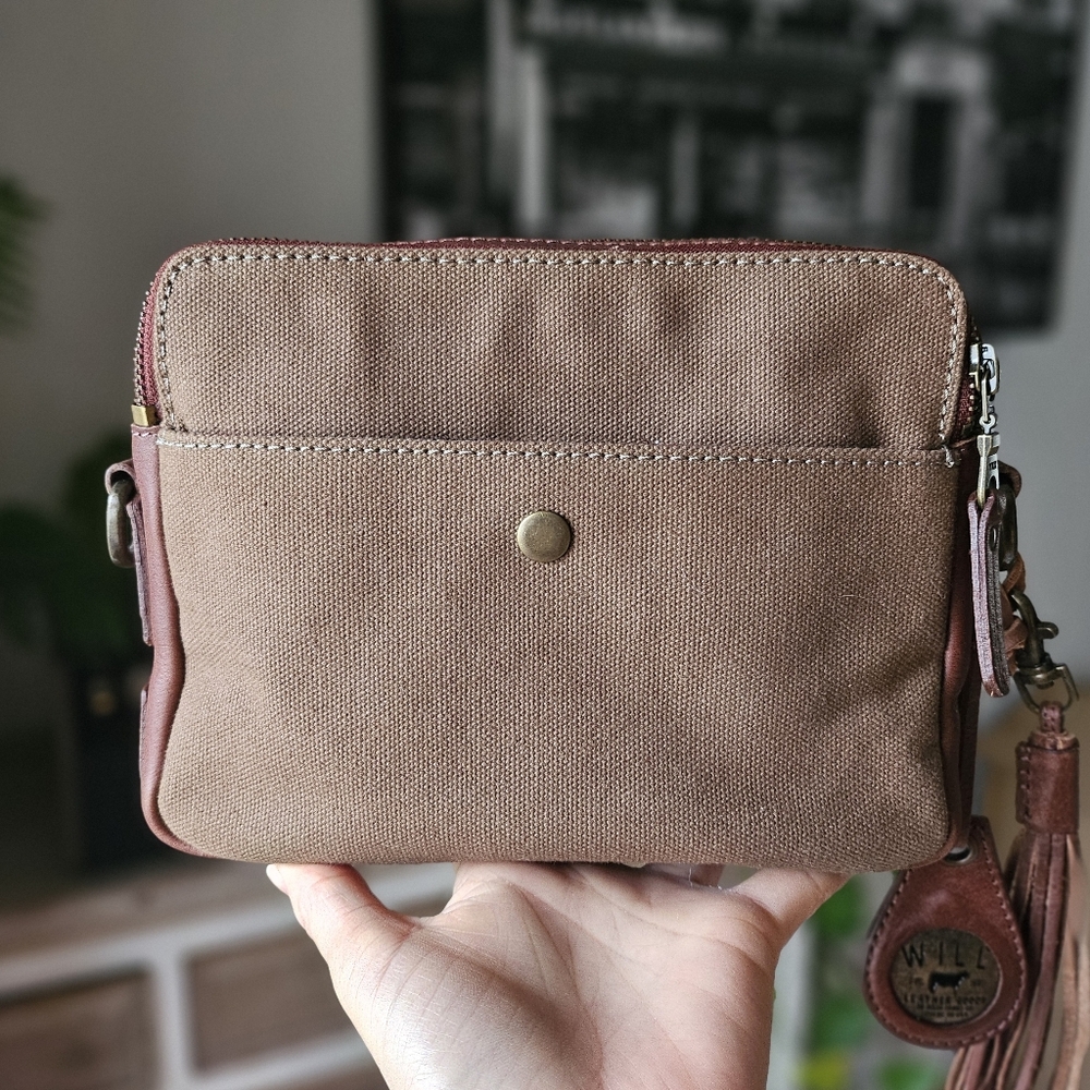 Will Leather Goods Double Zip Everyday Bag